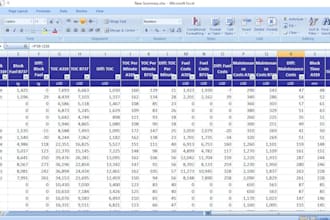 create a customize excel, vba macros formulas