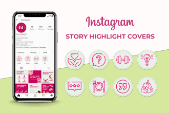 design meaningful instagram story highlight covers