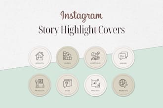 design meaningful instagram story highlight covers
