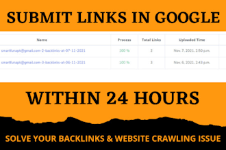 index your website urls in google within 24 hours