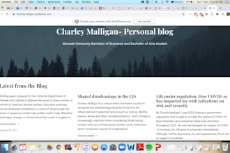 proofread as well as provide editorial and academic tips
