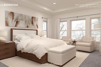 design and style your interior space with furniture and decor