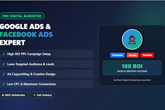be your expert social media ads campaign manager and advertiser
