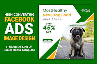 make premium facebook ad image or fb ad banner