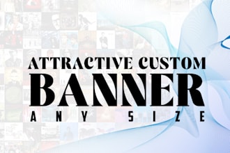 design custom banners in any size