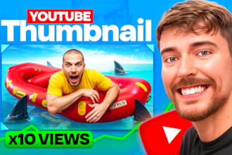 create high CTR youtube thumbnails fast