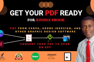 convert PDF to epub and amazon kpf