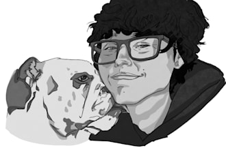 draw a portrait with details of your choice