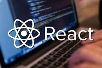develop react typesctipt bootstrap web applications for you