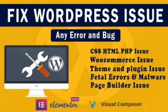 fix wordpress issues wordpress errors and bugs