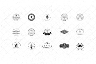 do vintage and retro logo design