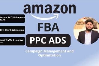 setup and optimize your amazon fba PPC campaigns