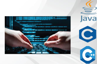 do java, c and cpp  programming tasks and projects for you