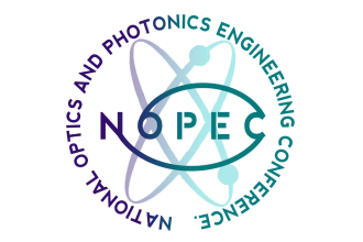 create a minimalistic logo for a science related event or an expo