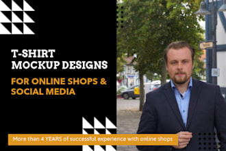 create tshirt mockups for your online shop