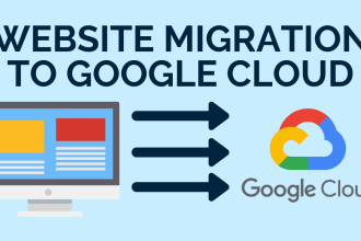 setup or migrate your website to google cloud service