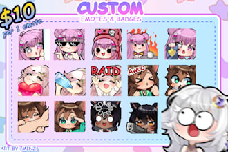 do custom twitch emotes or badges