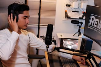 do premium podcast edit, audio mixing and mastering within 24 hours