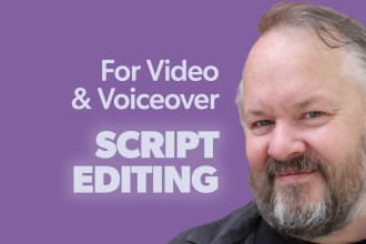 make your video script sound great