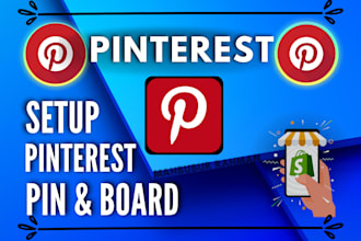 be your pinterst marketing manager, setup pins and boards