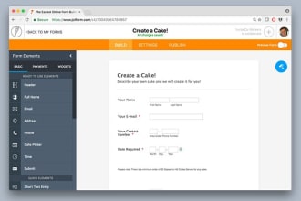 create responsive online survey form using google forms, jotform, typeform