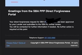 have your ppp forgiven in 24 hrs