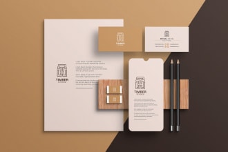 design brand style guide and unique minimalist logo design