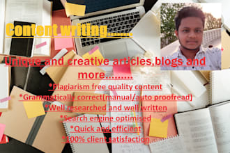 write powerful and engaging SEO articles for you