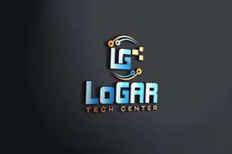 design a modern tech startup ,security and technology logo