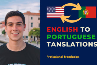 professionally translate english to portuguese and viceversa