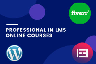 setup a professional wordpress lms website