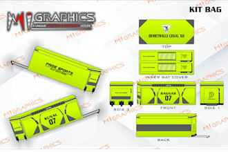 provide cricket bags,  kit bag, packpack, duffle bag design