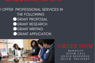 do grant proposal writing, grant research, 501c3, grant