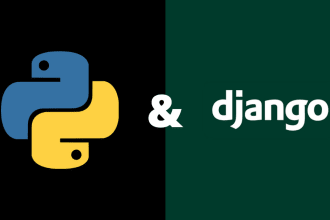 any web application with django