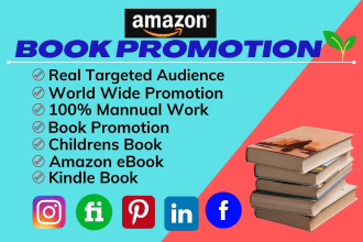 organic amazon book promotion, ebook and kindle book marketing
