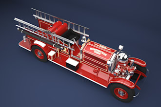 create high quality 3d assets, vehicles, and prop models
