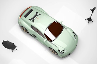create 3d models, props, game assets, virtual reality