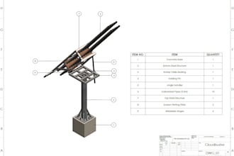 create 2d technical and manufacturing drawings