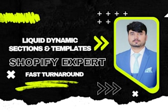 design sections,templates and customize shopify theme