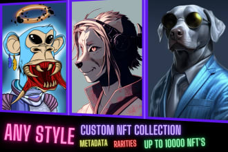 bring your vision to life with a custom nft collection