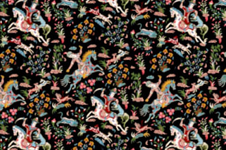 Hot Review!  design seamless patterns for textile, fabric prints