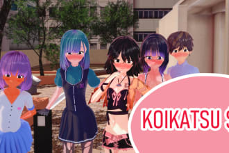 create custom characters in koikatsu party