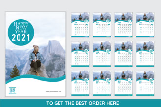 design fresh professional calendar
