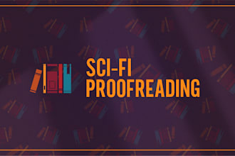 proofread your science fiction novel