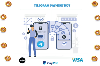 create you a telegram bot with payment integration