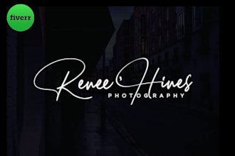 design a signature logo for your brand or business