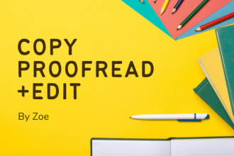 edit your copy to make it the best it can be