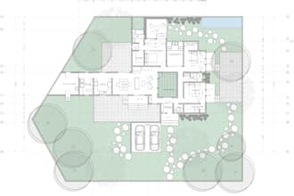 convert a hand sketch into a 2d autocad plan