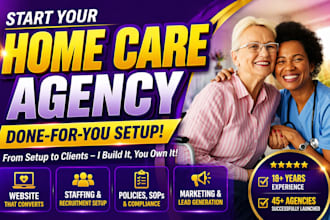build you a profitable home care agency, not just a setup