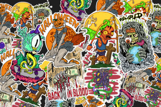 design merch tshirt illustration graphic